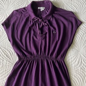 LACOSTE Women’s stretch cotton dress Size 38/M